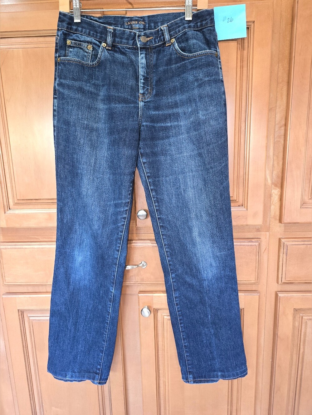 Ralph Lauren JeansDark wash, straight leg, high rise, denim, classic fit, vinta